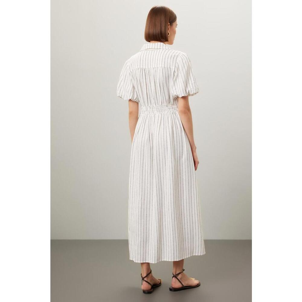 Derek Lam 10 Crosby x RTR White Knot Waist Shirt Dress Size 40 - Picture 2 of 6